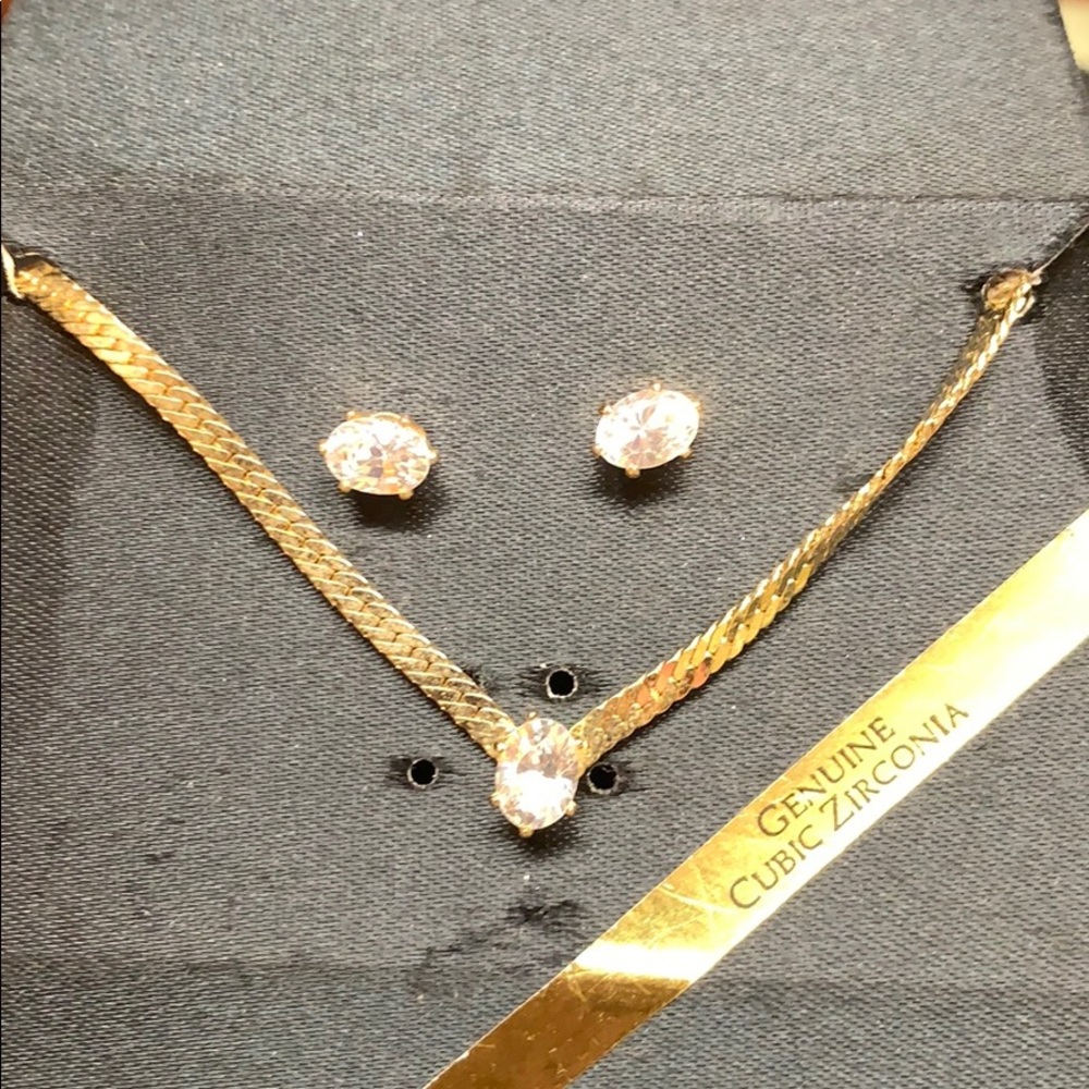 Ladies necklace and earrings set. 🤩10/$10🤩